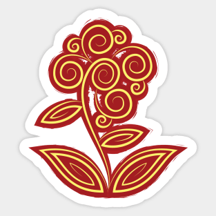 Amazing Fantasy Flower Sticker